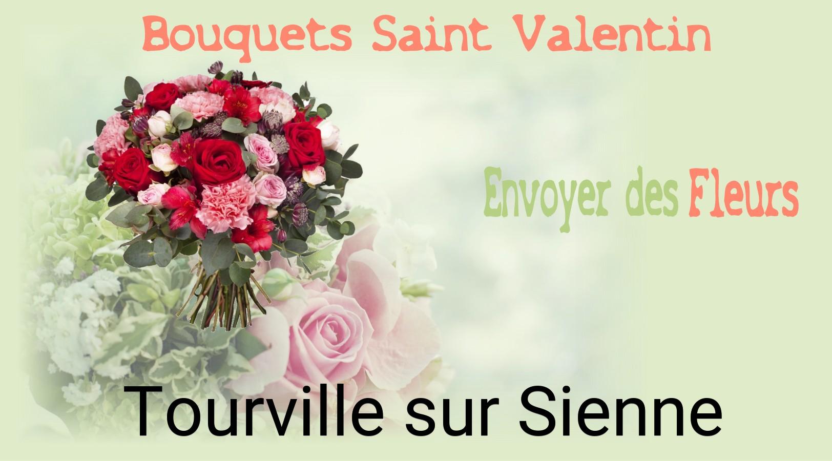Roses de Saint-Valentin livrées à Tourville-sur-Sienne